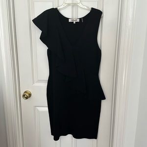 Diane Von Furstenberg black cocktail dress